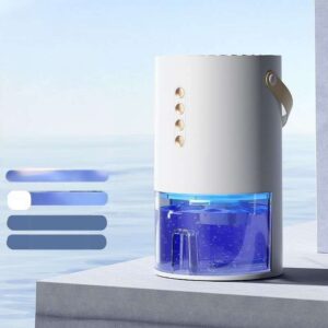 Portable white mini air humidifier