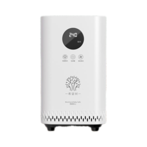 Desktop air ionizer and humidifier