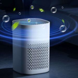 Compact desktop air purifier